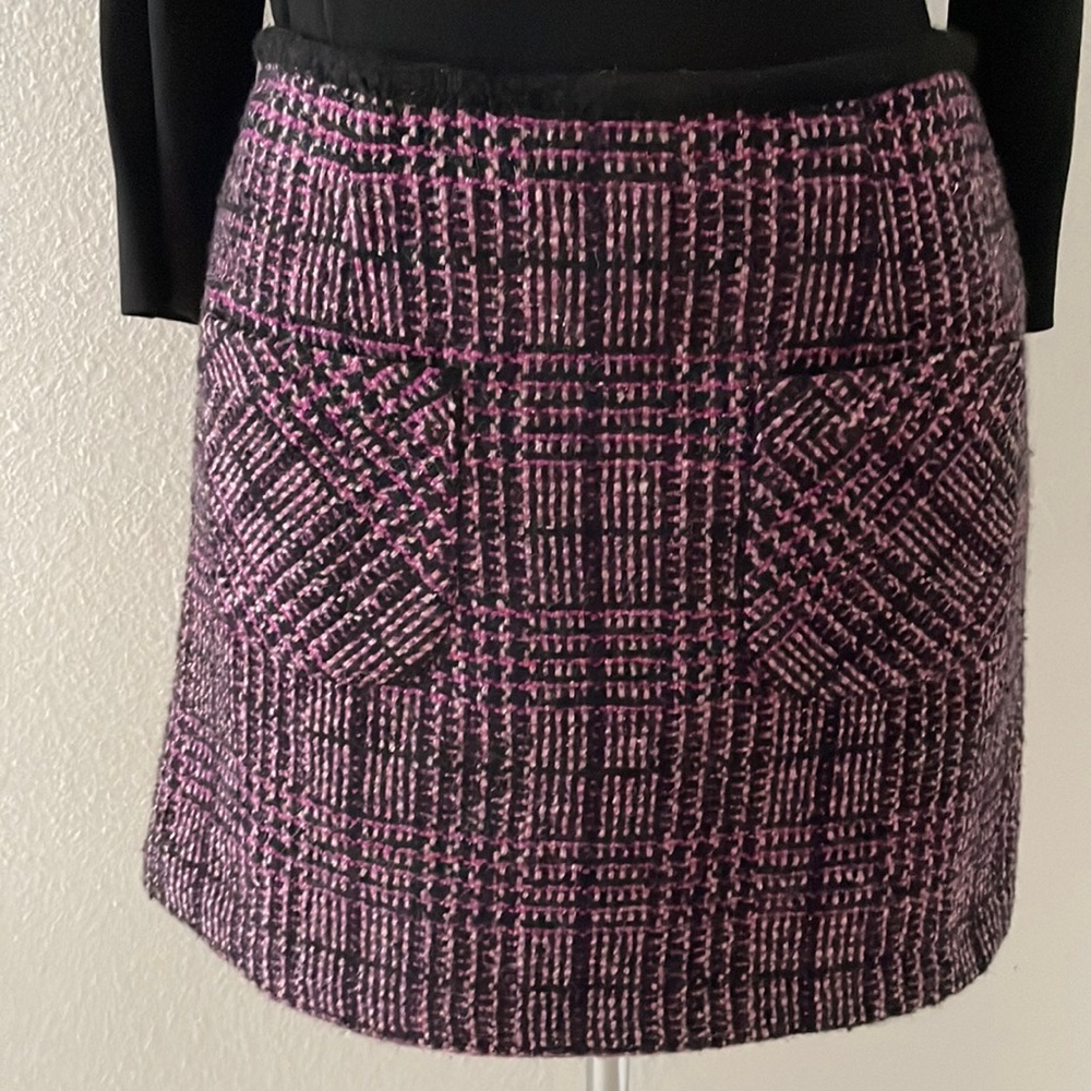 Nanette Lepore plaid skirt